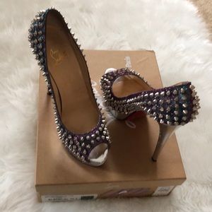 ❤️⚡️FLASH SALE Christian Louboutin Lady Peep Spike